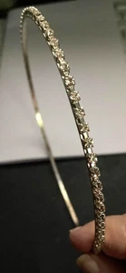 STRASS STIRNBAND FÜR BLUMENMÄDCHEN, BRAUT, KOMMUNION, HOCHZEIT, BRAUT ODER PROM - Bild 1 von 4