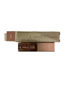 Stila Shimmer & Glow Liquid Eye Shadow ~ Jezebel Rose Gold, Full Size 4.5ml NIB - Picture 1 of 2