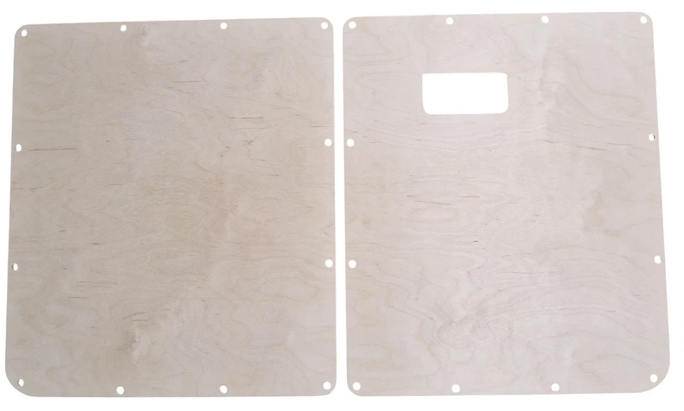 Volkswagen Transporter T5 T6 pannello porta in compensato 4 mm destra + sinistra - Immagine 1 di 1