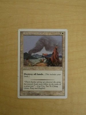 Magic the Gathering: Ravages of War - Portal Three Kingdoms (EX+) - Image 1 of 4