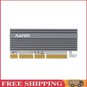 M.2 To PCIE X16 Adapter Card PCIE X16 M2 NVME SSD Converter (with Heatsink) - Bild 1 von 10