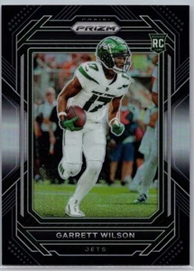 2022 Panini Chronicles Garrett Wilson Jets Prizm Black Silver Rookie #PB-12 - Bild 1 von 2