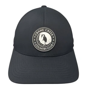 Crane Creek Country Club Baseball Cap Black One Size e 110 Flexfit Branded Bills - Picture 1 of 9