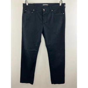 VINCE schwarze Herren Button Fly Freizeit Denim Jeans Hose Größe 36 - Bild 1 von 7