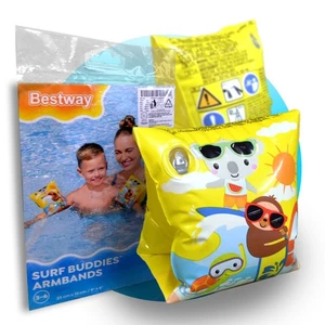 Schwimmflügel Schwimmweste Schwimmhilfe Kinder von 3-6 Jahren gelb - Bild 1 von 5