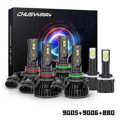 Faros LED para Buick Rendezvous 2002-2007 haz de luz alta-baja bombillas antiniebla Foto 1 de 4