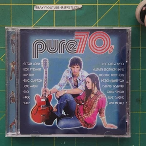 Used Music Audio CD Various Pure 70s Album Polygram Records Frampton Boston 1999 - Picture 1 of 4