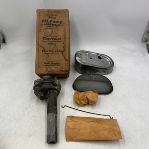 1933 1934 Chevrolet Master & Truck NORS Oil Pump #604508 Made in USA - Foto 1 di 20