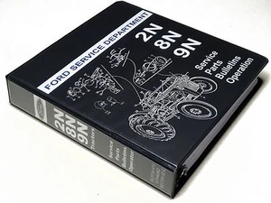 Ford 2N, 8N, 9N Tractor Repair Service Manual, Parts Catalog, Operators Manual - Picture 1 of 12