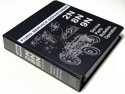 Ford 2N, 8N, 9N Tractor Repair Service Manual, Parts Catalog, Operators Manual - Image 1 of 4