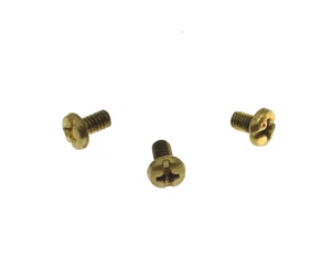 Yamaha Saxophone Key Guard Screw Set of 3 - Lacquered - Picture 1 of 2