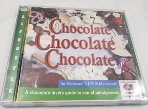 Softkey Chocolate Chocolate Chocolate CD-Rom For Windows 3.1/95 & Macintosh - Picture 1 of 7