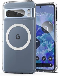 Magsafe Étui Pour Google Pixel 8A Pro 7A Transparent Slim Chocs Armure Téléphone - Photo 1 sur 34