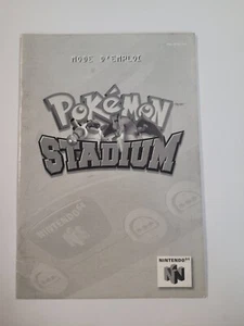 Pokemon Stadium MANUAL ONLY FR Nintendo 64 Free Shipping in Canada !! - Picture 1 of 5