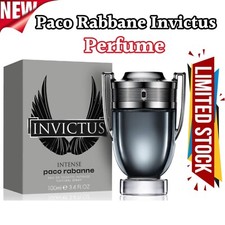 Invictus by Paco Rabanne Perfum for Men 3.4fl Oz/100ml Eau de Toilette Free Ship