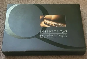 1995 INFINITI Q45 Portfolio Box set brochure catalog VHS US 95 - Picture 1 of 3