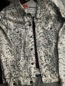 Supreme Levis Snakeskin Trucker jacket large