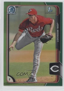 2015 Bowman Chrome Prospects Green Refractor /99 Jon Moscot #BCP163