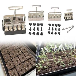 Soil Block Maker Manual for Garden Vegetable Potting Soil Seedling - Picture 1 of 21