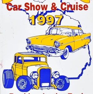 1997 Crystal Lake Car Show & Cruise Township Park Antique Auto Meet Michigan - Picture 1 of 3