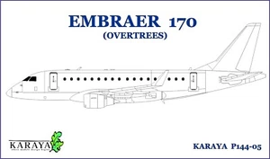 Kit plastique Karaya P144-05 1/144 Embraer 170 - Photo 1/1