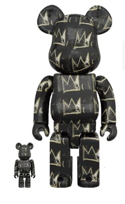 Juego Medicom Be@rbrick Jean-Michel Basquiat #8 (100% y 400%) Foto 1 de 4