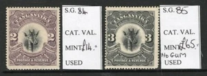 British KUT Tanganyika 1923-4 Giraffes 2sh & 3sh mint with faults(2024/12/12#01) - Picture 1 of 2