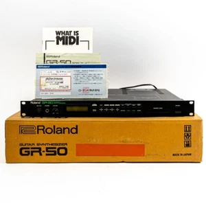 Roland GR-50 MIDI Guitar Synth for Roland GK Pickups w/ OG Box, Power Supply - Picture 1 of 7