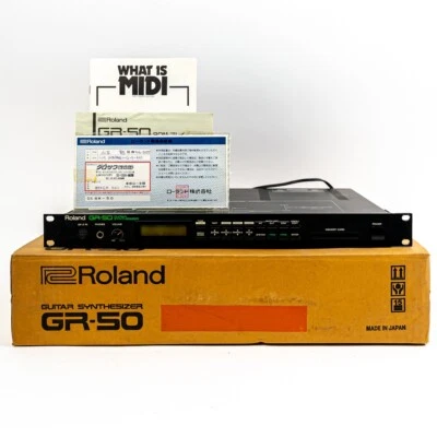Roland GR-50 MIDI Guitar Synth for Roland GK Pickups w/ OG Box, Power Supply - Image 1 of 4