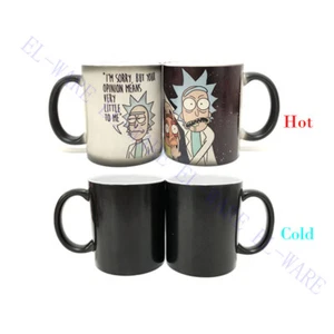Rick and Morty Pickle Rick Cartoon Heat Colour Changing Mug Coffee Cup Gift - Picture 1 of 17
