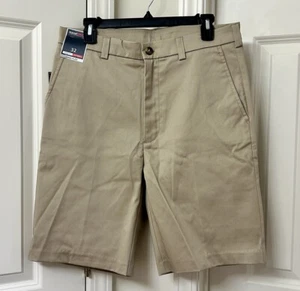 Roundtree & Yorke TravelSmart Pantaloncini corti con vestibilità classica sul davanti piatto, 32 W - Foto 1 di 3