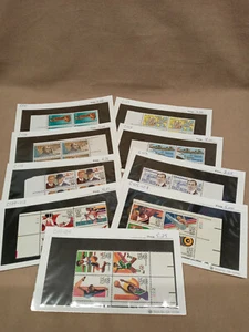 SELLOS USPS - COMO NUEVOS 9 Bloques de Placas - CORREO AÉREO - C101-C121 (PBA01) - Imagen 1 de 3