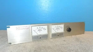 Microwave Associates Metered Power Monitor Forward & Reflected Watts 7Z072-1 - Bild 1 von 6