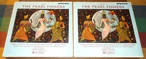 SAX 2442 2443 BIZET PEARL FISHERS UK BLUE SILVER B/S COLUMBIA STEREO ED1 2x LP - Picture 1 of 15