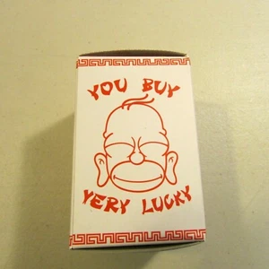 The Simpsons You Buy Very Lucky Homer Gold Buddha Kidrobot Loot Crate 2015 3 in. - Picture 1 of 2