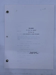 THE NANNY 1993 TV Script S 1 Ep 11 "A Plot For Nanny" 2nd Draft Fran Drescher - Picture 1 of 4