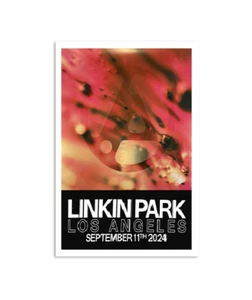 Tour Poster Linkin Park In Los Angeles, CA On September 11 2024 - Picture 1 of 8