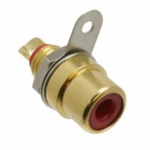 CONN RCA JACK MONO 3.2MM PNL MT - Picture 1 of 1