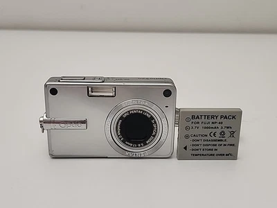 Pentax Optio S5n 5.0 MP Digital Camera With Battery - NO CHARGER - Image 1 of 4