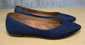 Mocasines Vionic para mujer denim oscuro Caballo azul talla 7,5 cómodos planos neutros - Imagen 1 de 11