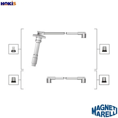 KIT CABLE ENCENDIDO 941319170079 PARA VAUXHALL ZAFIRA/Mk TIGRA CORSA VECTRA 1.4L Foto 1 de 4