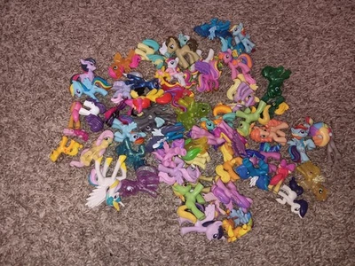 Mini figuras mixtas Hasbro My Little Pony G4 miniaturas 40+ piezas Foto 1 de 4