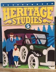 BJU Press Heritage Studies Grade 5 4th Edition Paperback VG - Picture 1 of 2