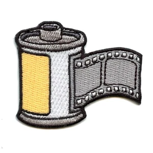 Photography Film Pack Patch Fun Camera Gear Embroidered Iron On - Picture 1 of 2