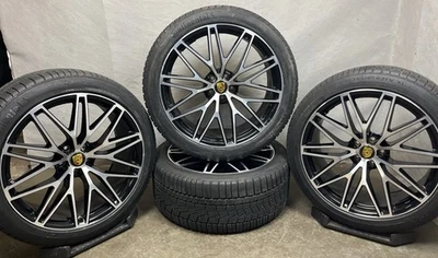 Original Porsche Macan III 21 Zoll Alufelgen Winterreifen Winterräder RS SPYDER - Bild 1 von 4