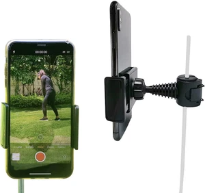 Golf Phone Holder - Swing Recording Clip, Compatible with Smart Phone, Clips to - Picture 1 of 12