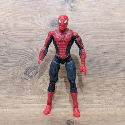 Spider-Man 2 Tobey McGuire 6" Poseable Action Figure Marvel CPII 2003 - Image 1 of 4