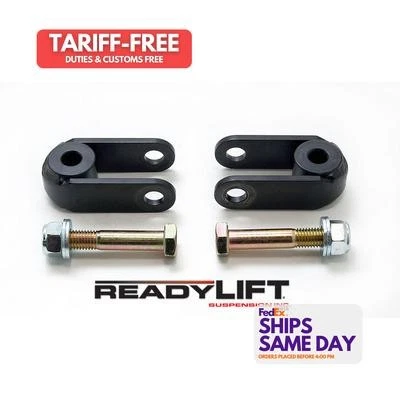 Readylift 67-3809, 2 Pack Black Steel Fits 99-10 Gm Rear Shock Exte Nsion Bracke — 第 1/4 张图片