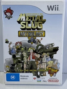 Metal Slug Anthology Nintendo Wii Game Manual PAL Good Condition - Picture 1 of 7