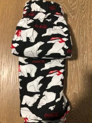 NUEVO CON ETIQUETAS Para Hombres S, M, L, XL American Eagle Franela Bolsillo Boxer Corto Coca Cola Bears Foto 1 de 4